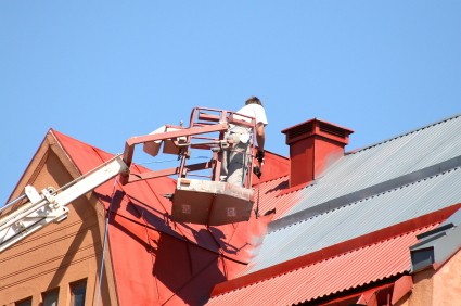 Roof painting in San Mateo, California by New Look Painting