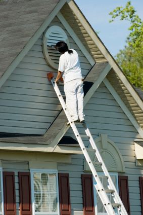 Exterior Painting being performed by an experienced New Look Painting painter.