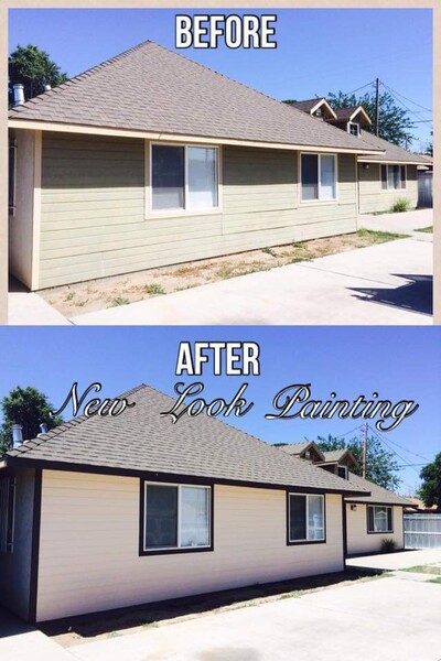 Before And After House Painting Services in Stockton, CA (1)